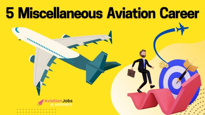 5 Miscellaneous Aviation careers