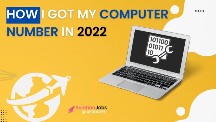 How I got my AME Computer Number in 2022